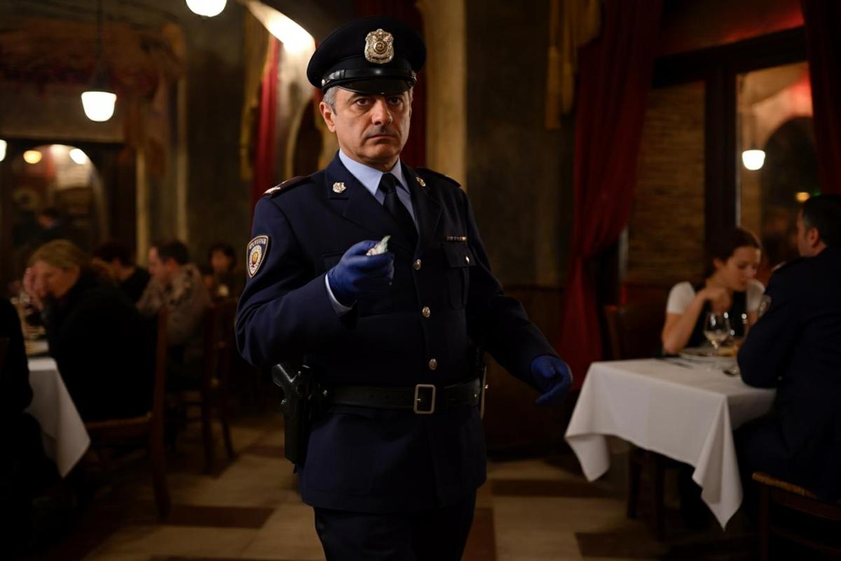 La polizia nel ristorante durante la cena: cibo scaduto, dipendenti in fuga! Scoperta sconvolgente!