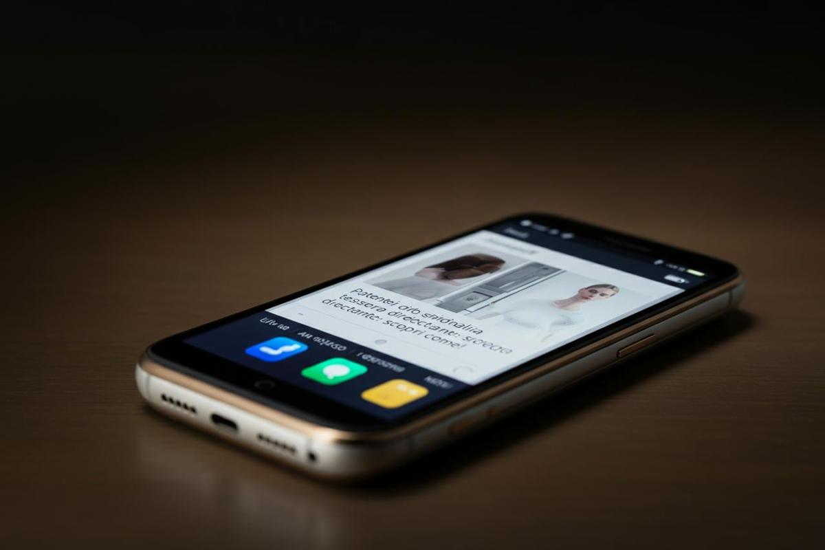 Patente e tessera sanitaria direttamente sul cellulare: scopri come!