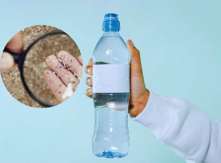 acqua priva di microplastiche