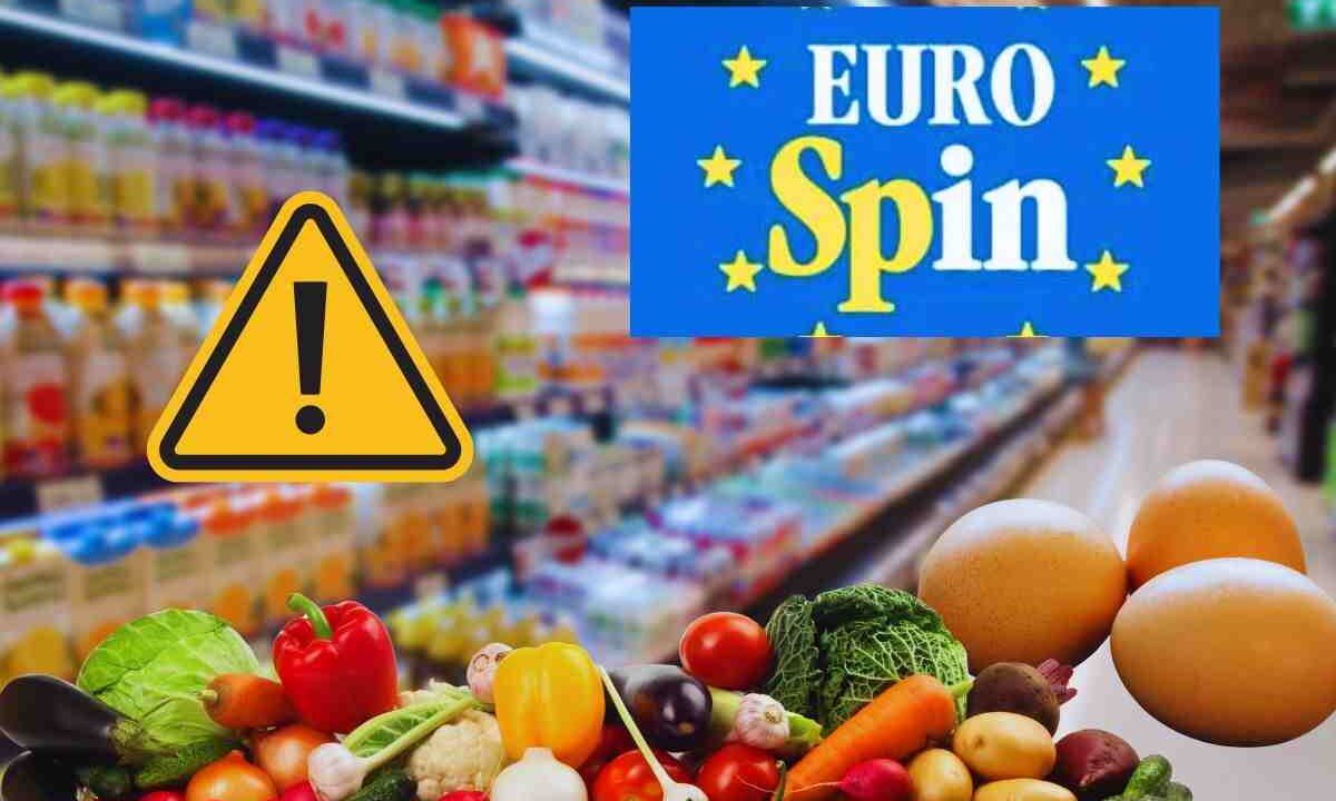 ritiro di uova e verudre da eurospin